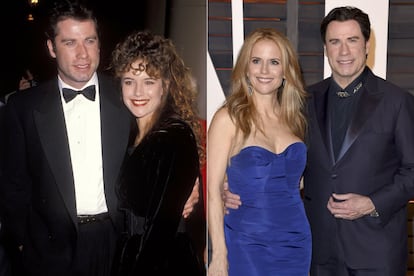 Embora os rumores de uma suposta homossexualidade assaltem ciclicamente a carreira de John Travolta (o último era o de que tinha uma vida oculta com Tom Cruise), seu casamento com Kelly Preston parece inabalável. Eles se casaram em 1991 (depois que ela foi noiva de Charlie Sheen) e têm dois filhos.