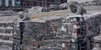 Altar de las ranas en el Templo Mayor, Ciudad de México