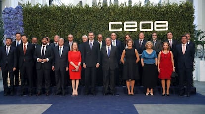 Celebración del 40 Aniversario de la CEOE el pasado lunes