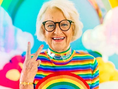 Baddie Winkle, la conocida anciana' hipster' de Instagram