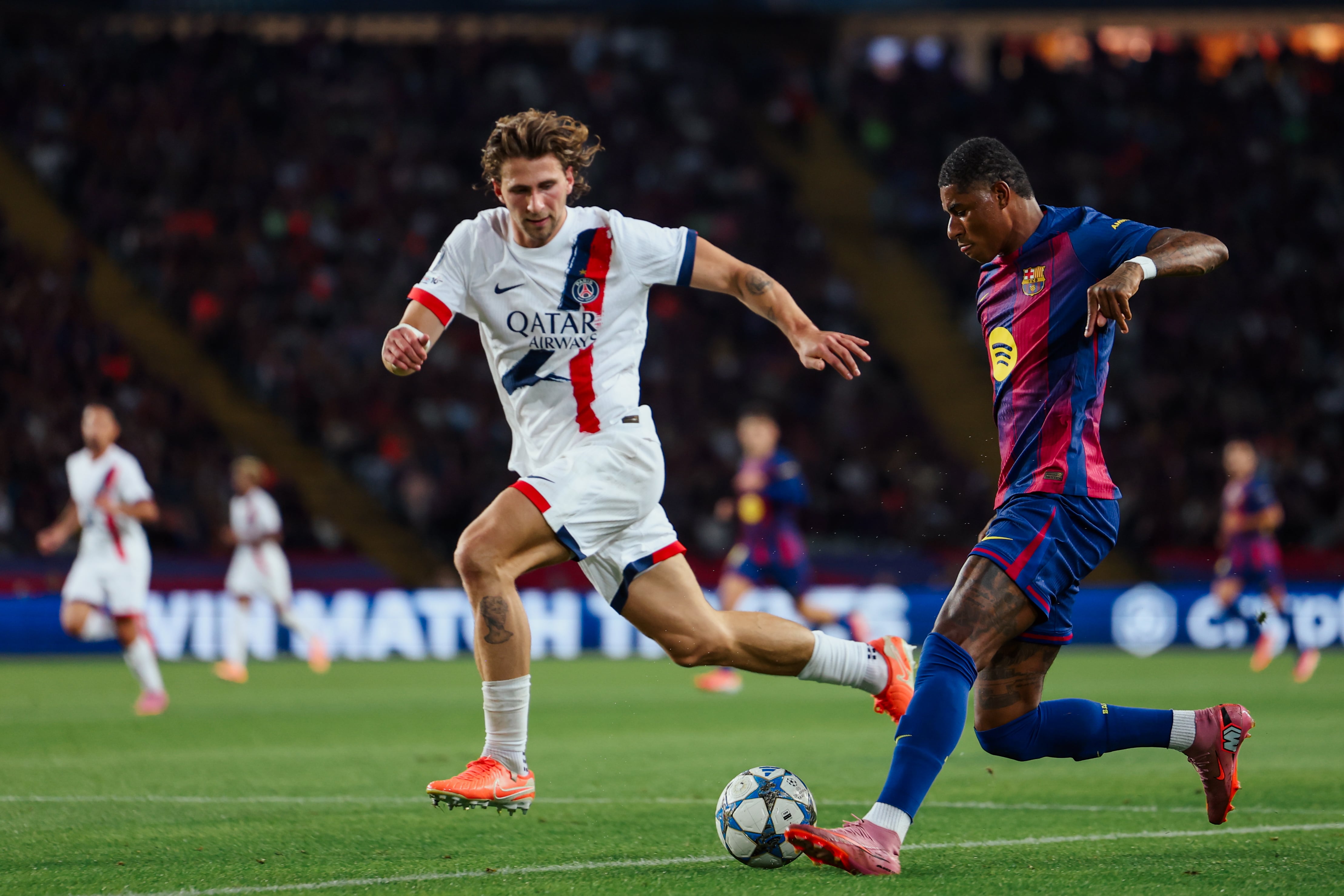 Cuando el avión empieza a moverse