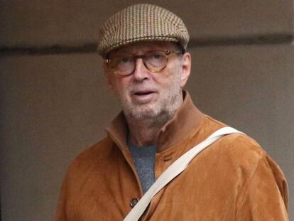 Eric Clapton, por las calles de Nueva York, el pasado 6 de octubre.