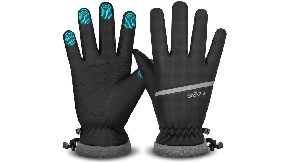 Guantes térmicos para hombre resistentes al agua.