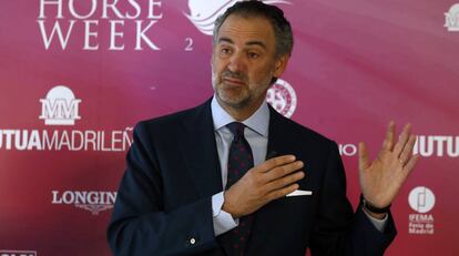 El presidente del Comité Organizador de la Madrid Horse Week, Daniel Entrecanales.