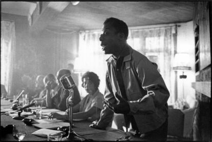 James Baldwin en Formentor, 1962.