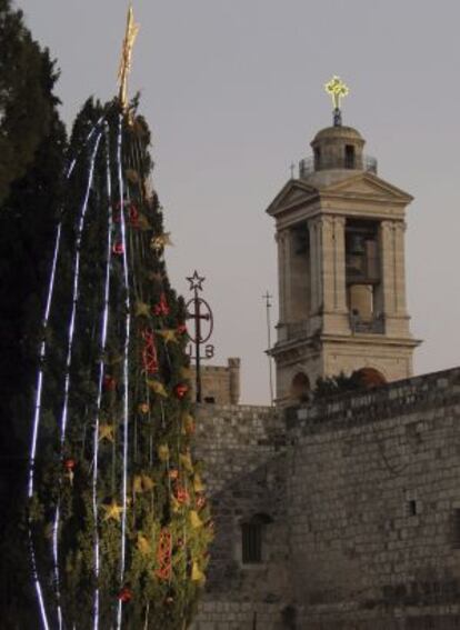 Imagen de archivo de la iglesia de la Natividad en Belén.