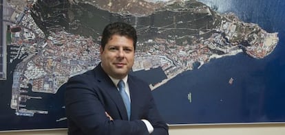 El ministro principal de Gibraltar, Fabi&aacute;n Picardo. 