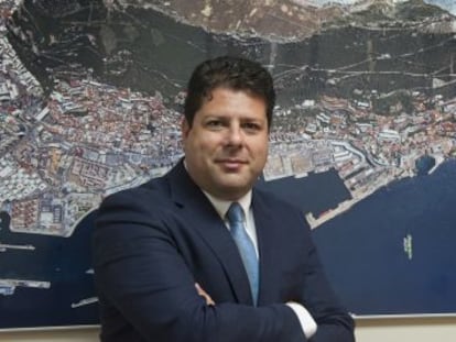 El ministro principal de Gibraltar, Fabi&aacute;n Picardo. 