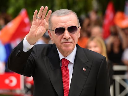 El presidente turco Recep Tayyip Erdogan durante una visita a Nicosia (Chipre), el pasado 12 de junio.