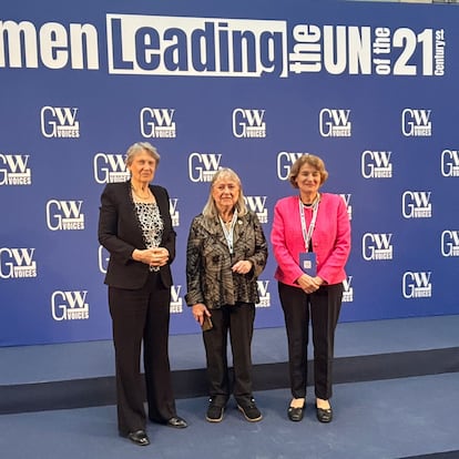 Fundadoras de la organización GWL Voices