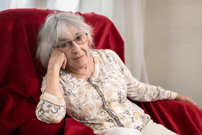 Julia Toro en su casa en Santiago, Chile, el 30 de enero de 2025.