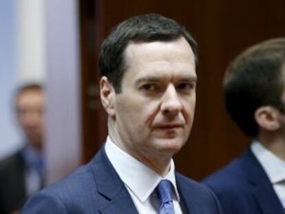 George Osborne, canciller del Exchequer.