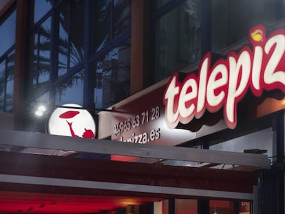 Un restaurante de Telepizza en Alicante