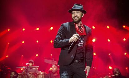 El cantante Justin Timberlake.