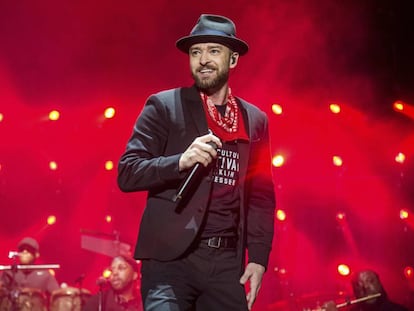 El cantante Justin Timberlake.