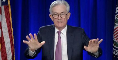 Presidente de la Reserva Federal, Jerome Powell.