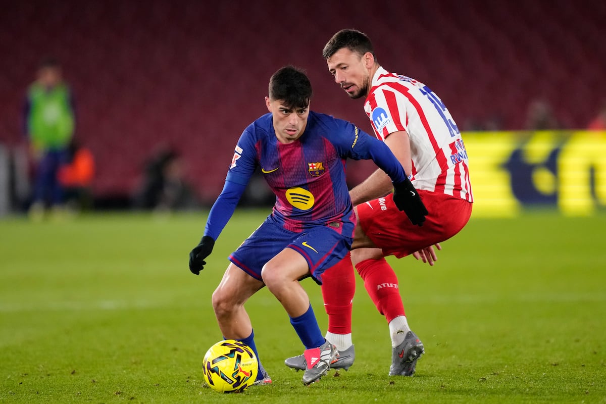 Pedri, el pegamento del Barcelona ante el Atlético