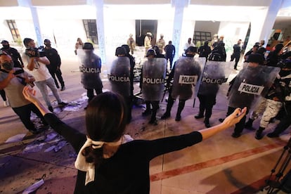 Protesta feminista Cancún