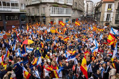 Hundreds of thousands of people attended rallies called by the conservative Popular Party (PP) to protest the amnesty deal struck by the Socialist Party (PSOE) and the Catalan pro-independence parties that paves the way for Pedro Sánchez to return to power.

The deal is with Together for Catalunya, also known as Junts — a group bent on achieving independence for the northeastern region of Catalonia that’s headed by Carles Puigdemont, who fled Spain after leading a failed illegal secession bid in 2017 that brought the country to the brink.