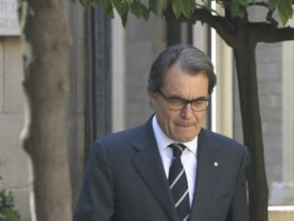 El president de la Generalitat de Catalunya, Artur Mas.