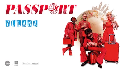 Cartel del espectáculo de Yllana 'Passport'