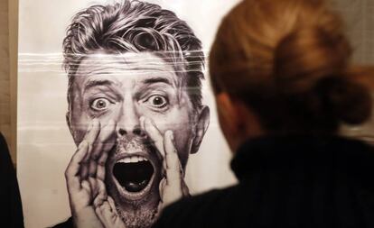 Una imagen de David Bowie, del que se cumple un año de su muerte.