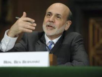 El presidente de la Reserva Federal de los EE.UU., Ben Bernanke. EFE/Archivo