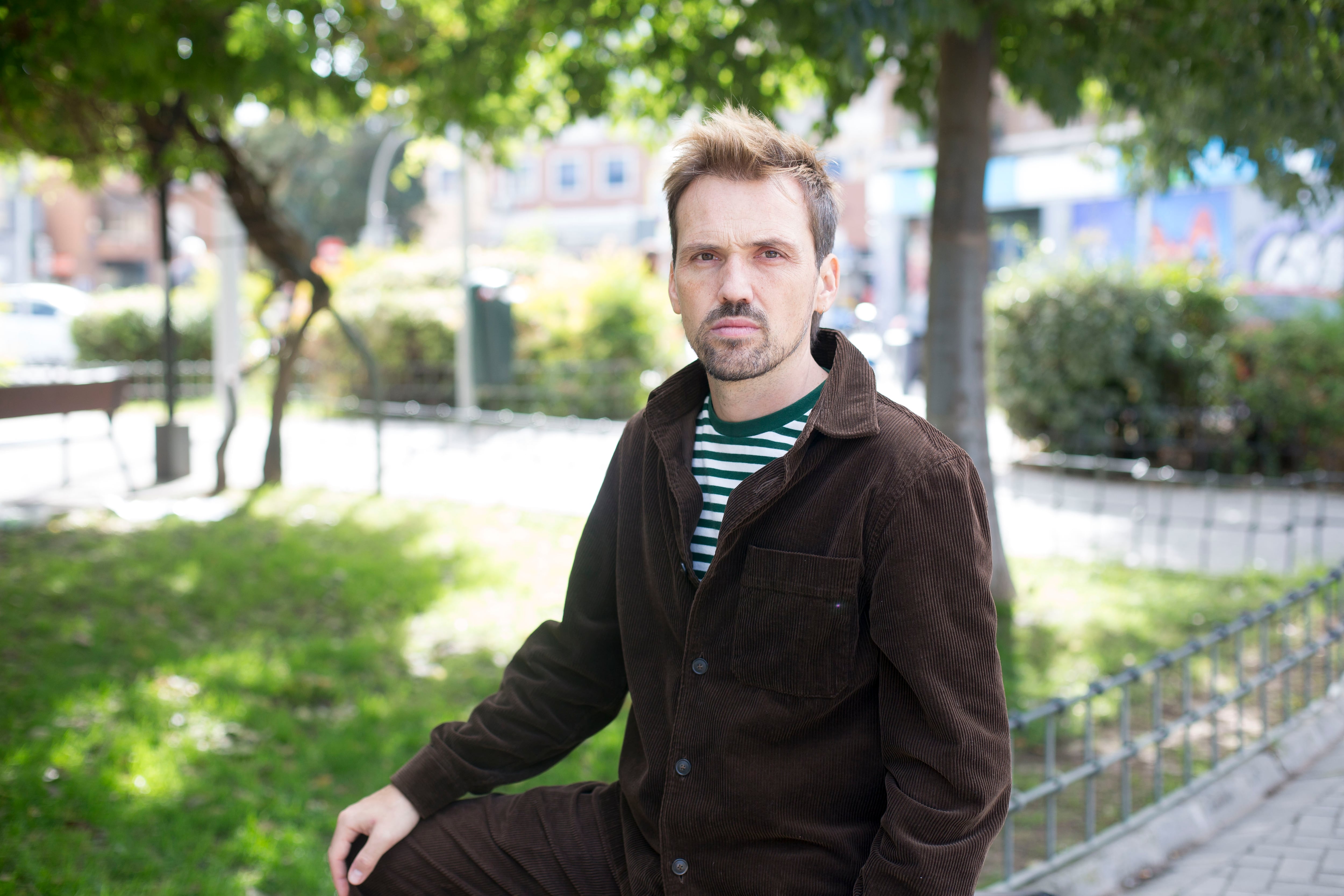 Román Méndez, actor, y vecino de Madrid.