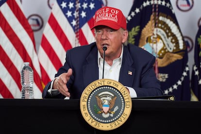 Donald Trump, el 1 de julio en Ochopee, Florida.