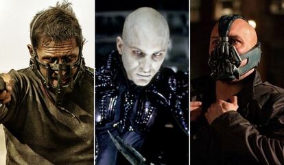 Tom Hardy, en 'Mad Max', 'Star Trek' y 'Batman, el caballero oscuro".