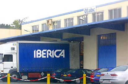 Sede de la empresa Olabe Distribución en Hendaya, supuesta tapadera de ETA.