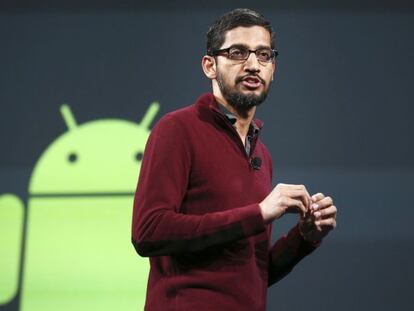 El consejero delegado de Google, Sundar Pichai.