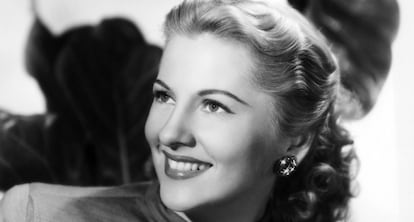 Joan Fontaine en una umagen de 1948.