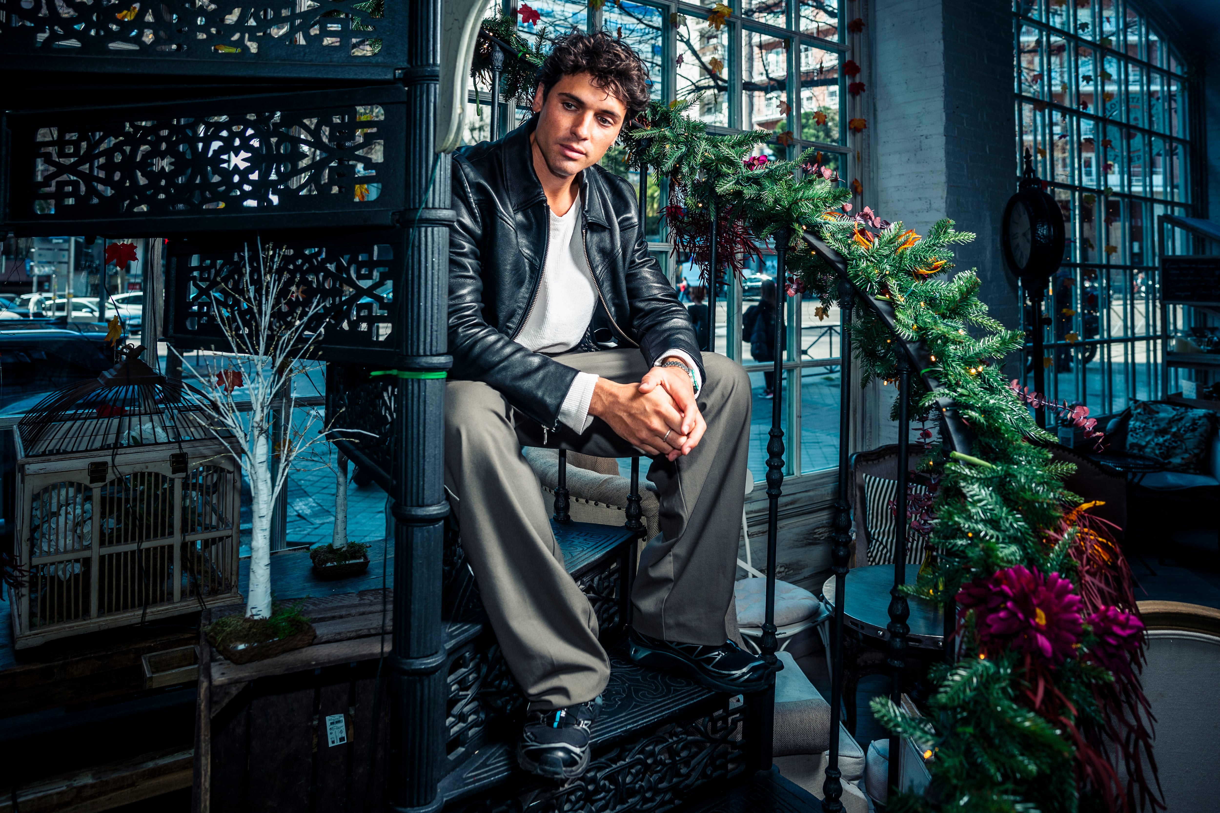 El creador de contenido e influencer Daniel Illescas, en el Salón des Fleurs, en Madrid.