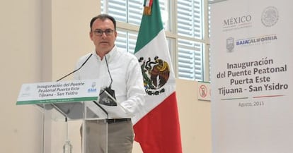 Luis Videgaray el pasado 19 de agosto. 