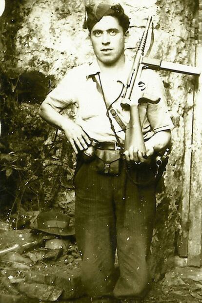 Nicanor Fernández, uno de los guerrilleros más jóvenes de la resistencia. Fue ejecutado el 11 de diciembre de 1959 en un patio de la cárcel.