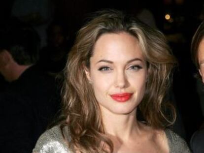 La actriz Angelina Jolie.