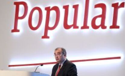 Presidente de Banco Popular, Ángel Ron