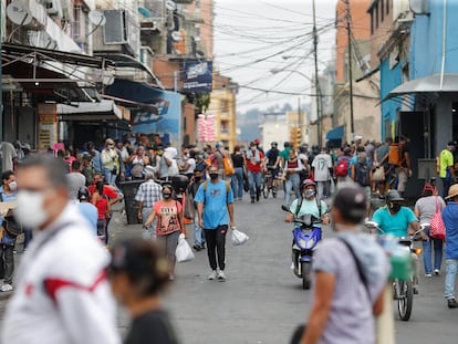 Una de las calles de Caracas, Venezuela, el pasado 3 de abril de 2020.
