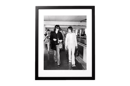 Los melómanos apreciarán esta imagen de Keith Richards & Mick Jagger disparada en los setenta. Sonic Editions, especialista en fotografías y obras de edición limitada, está detrás de la propuesta.