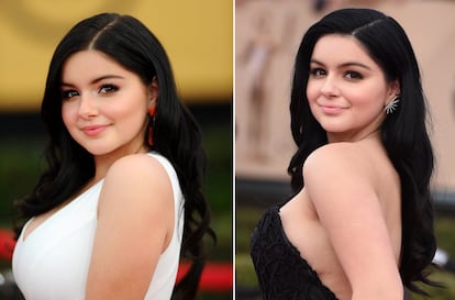 Otra actriz que ha hablado abiertamente de su operación de cirugía estética ha sido Ariel Winter. La joven intérprete de ‘Modern Family’ decidió someterse a una reducción de pechos a los 17 años. Hoy luce con orgullo las cicatrices en la alfombra roja. 