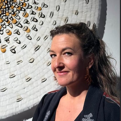 La artista Henar Iglesias.