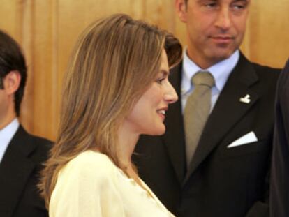 La princesa de Asturias, embarazada
