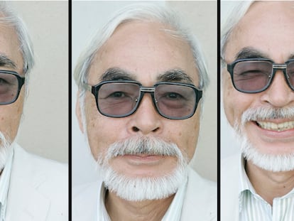 Hayao Miyazaki, retratado en la ComicCon de San Diego, en julio de 2009.