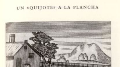 Ilustración del 'Quijote' de Avellaneda.