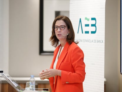 La presidenta de la AEB, Alejandra Kindelán.