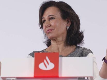 Ana Botín, presidenta de Banco Santander