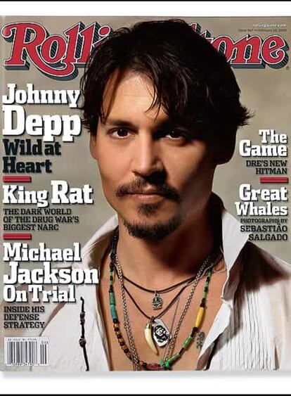 10 de febrero de 2005. Johnny Depp