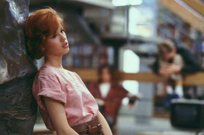 Molly Ringwald en 'El club de los cinco' (1985).