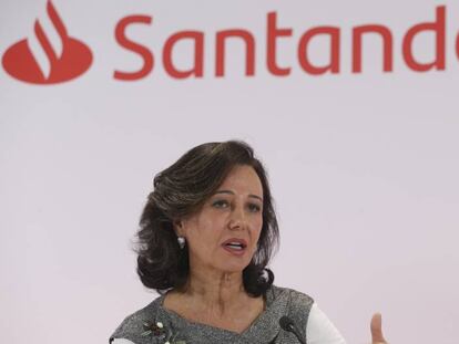 Ana Botín, presidenta de Santander.